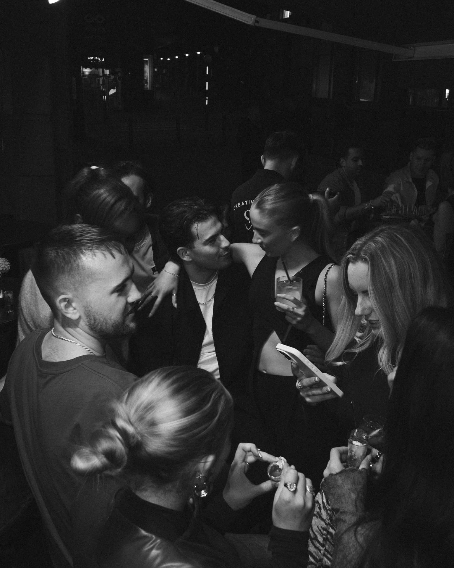 The crowd at Federico's Oyster event